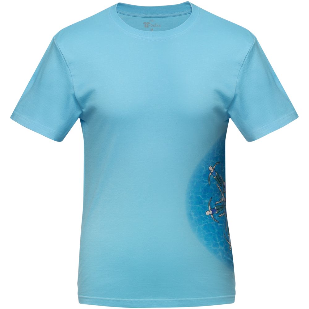 Футболка «Вместе и вовремя» — пример нанесения логотипа (Принтэссенция) | Print Logo