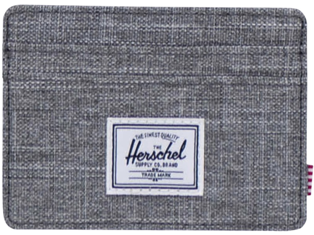 Herschel Charlie держатель для карт с RFID-защитой из переработанного материала - Серый яркий