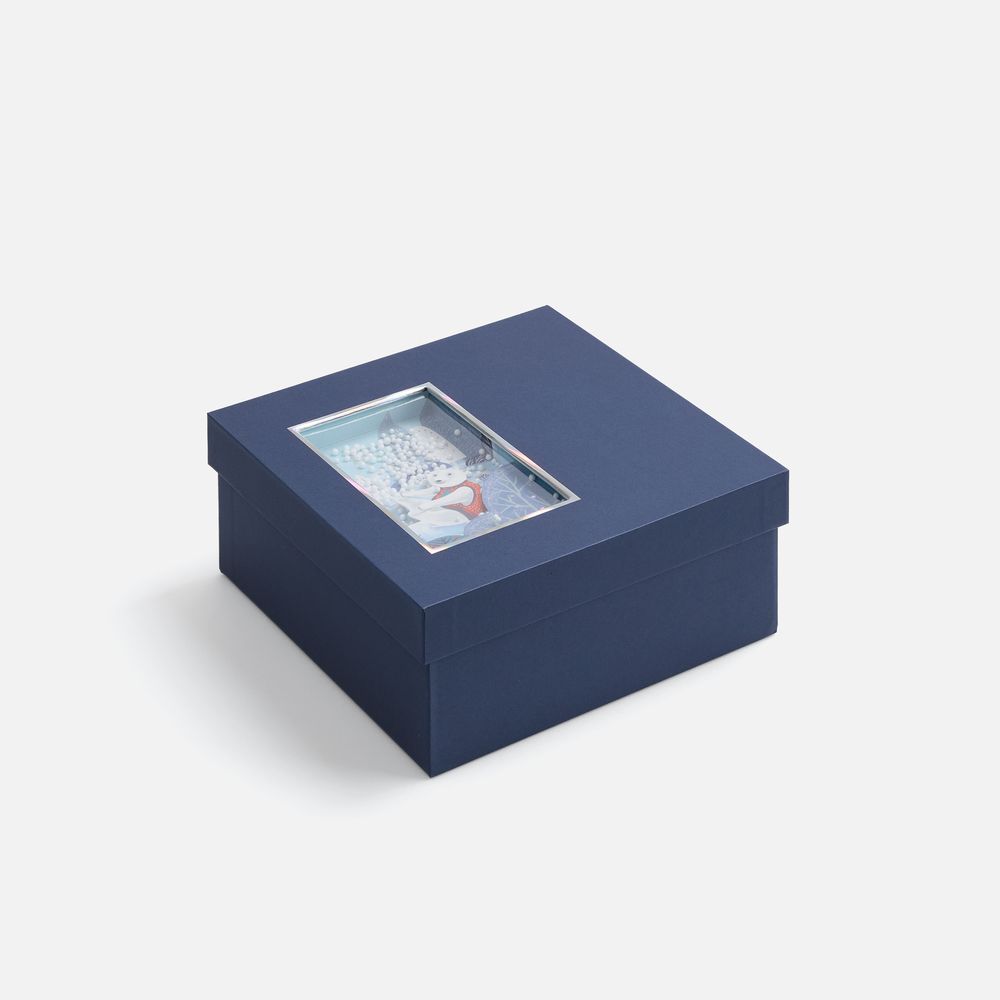 Коробка The Blue Bear с логотипом  | Print Logo