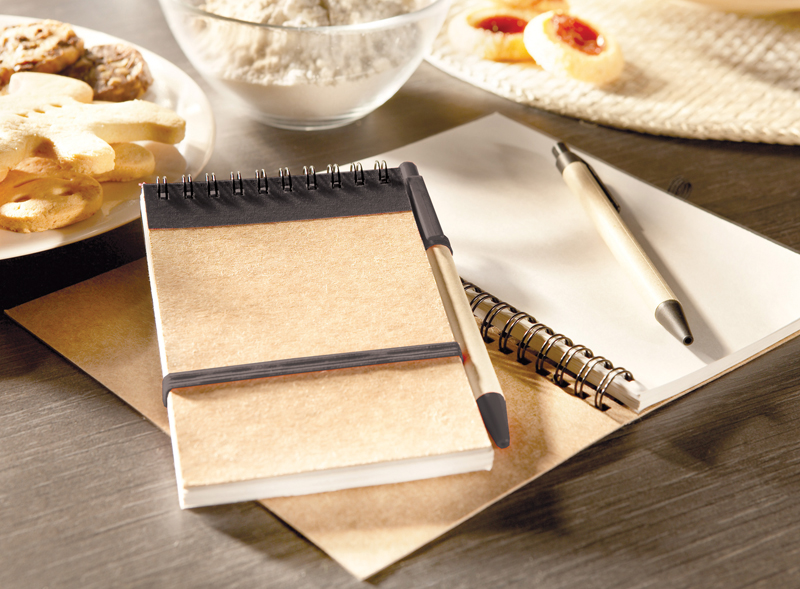 Блокнот с ручкой "Papyrus" фото на сайте Print Logo.