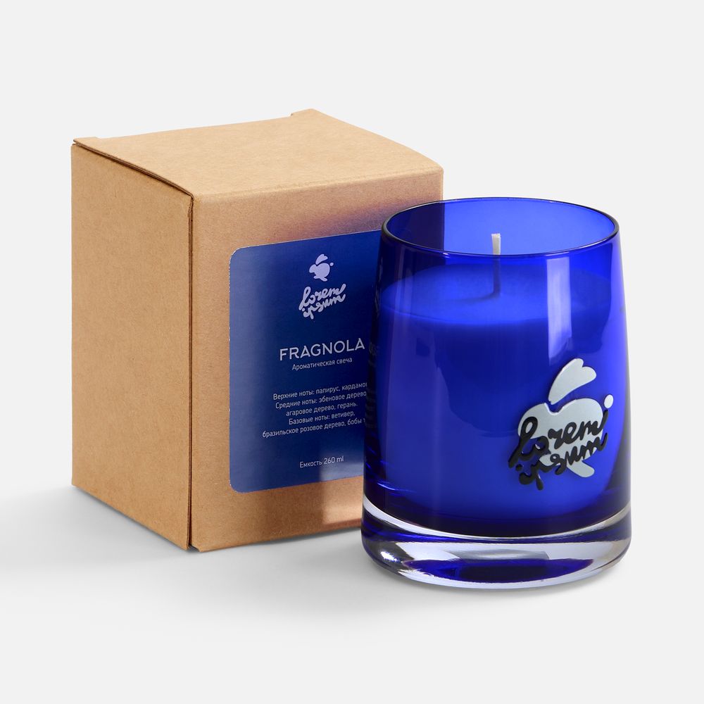 Ароматическая свеча Fragnola, грейпфрут и ветивер