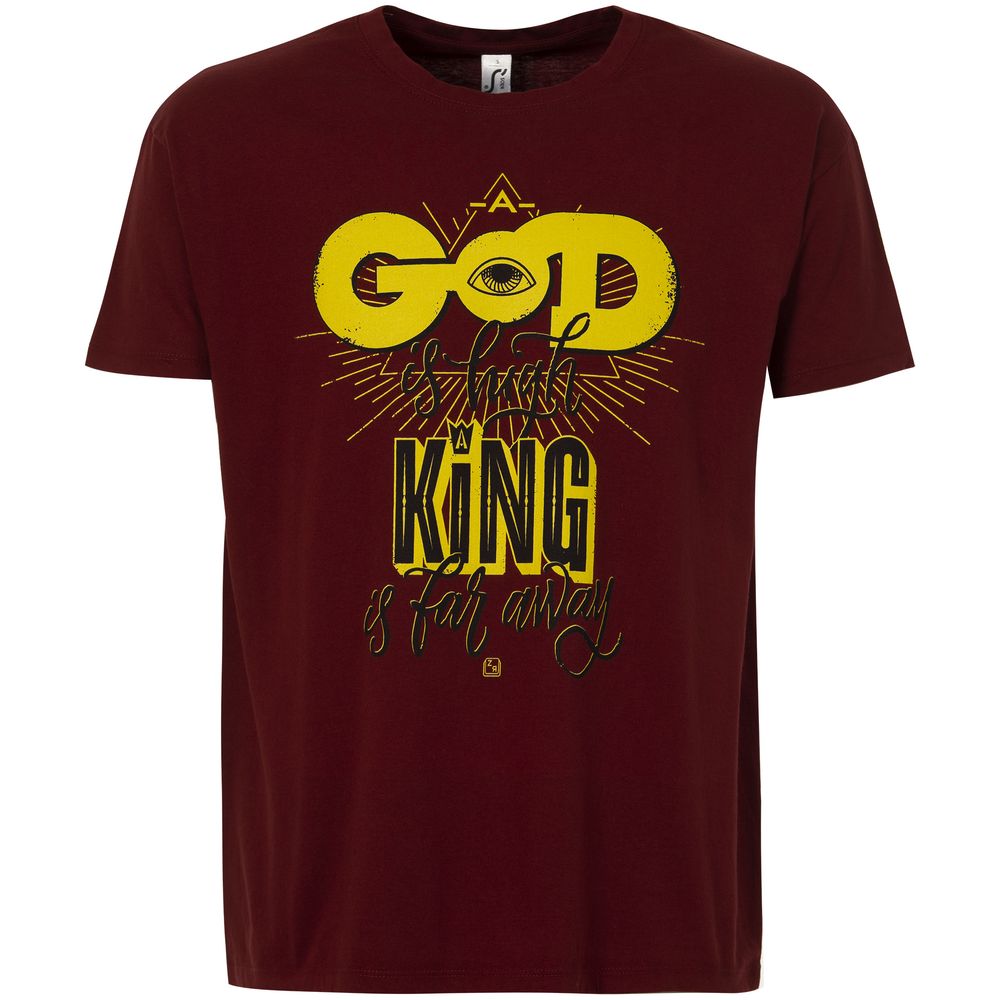 Футболка A God is High — пример нанесения логотипа (Author's) | Print Logo