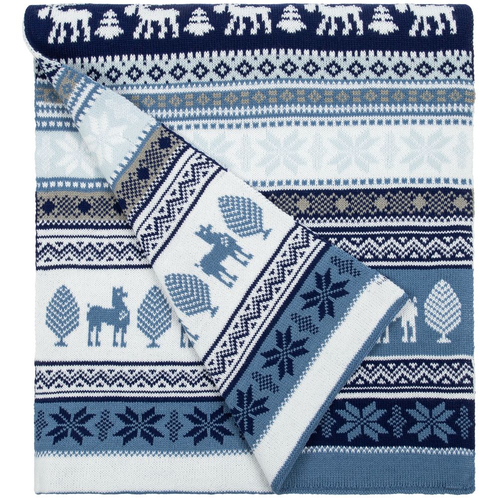 Шарф Mirakler — пример нанесения логотипа (teplo) | Print Logo