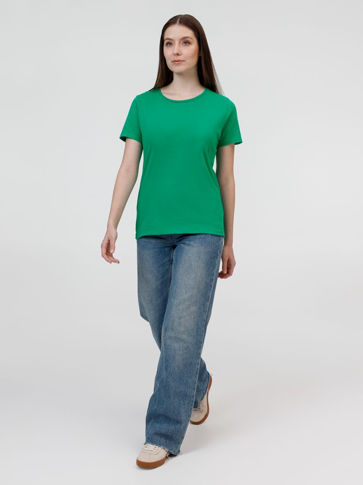 Футболка E190 женская темно-синяя, размер L