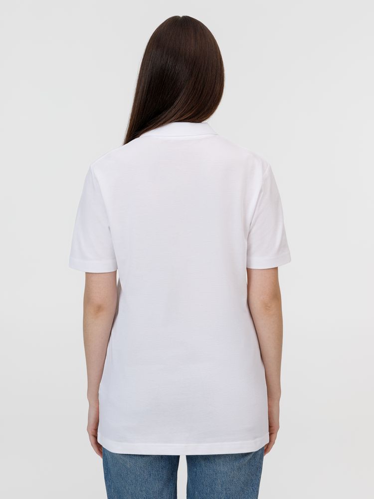 Рубашка поло унисекс Pulse, белая, размер 5XL