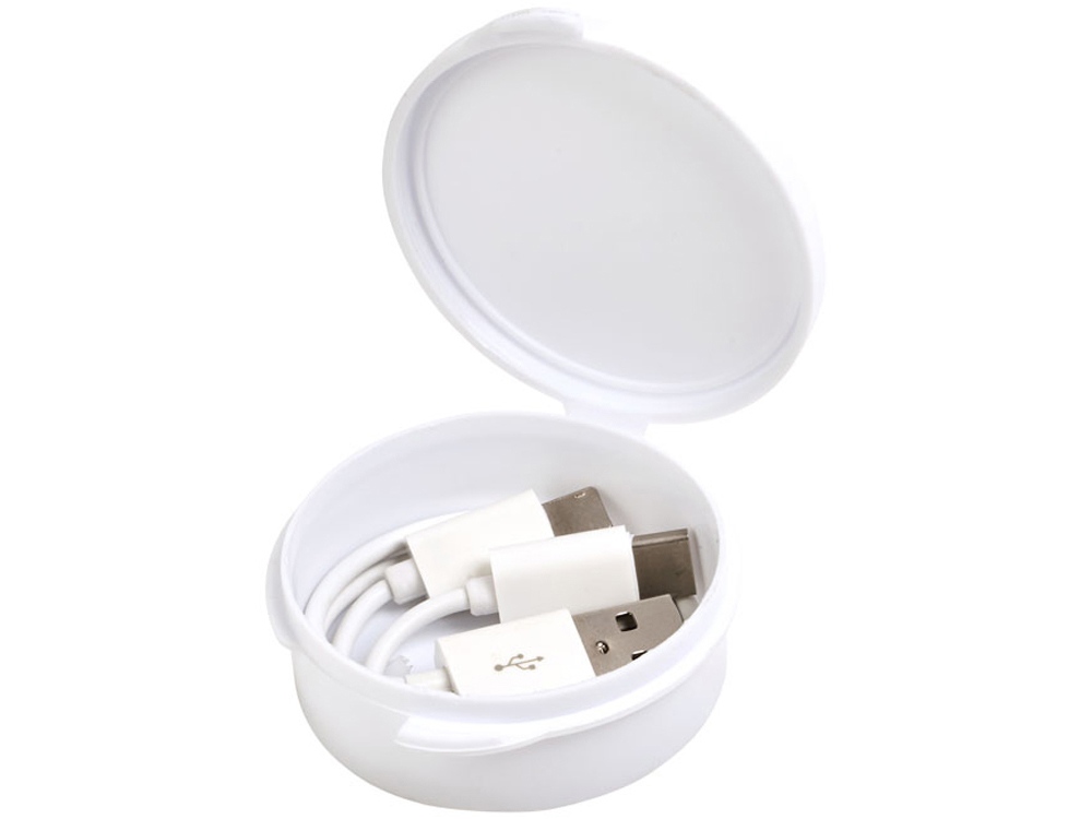 Кабель для зарядки Versa 3-в-1 в футляре, белый