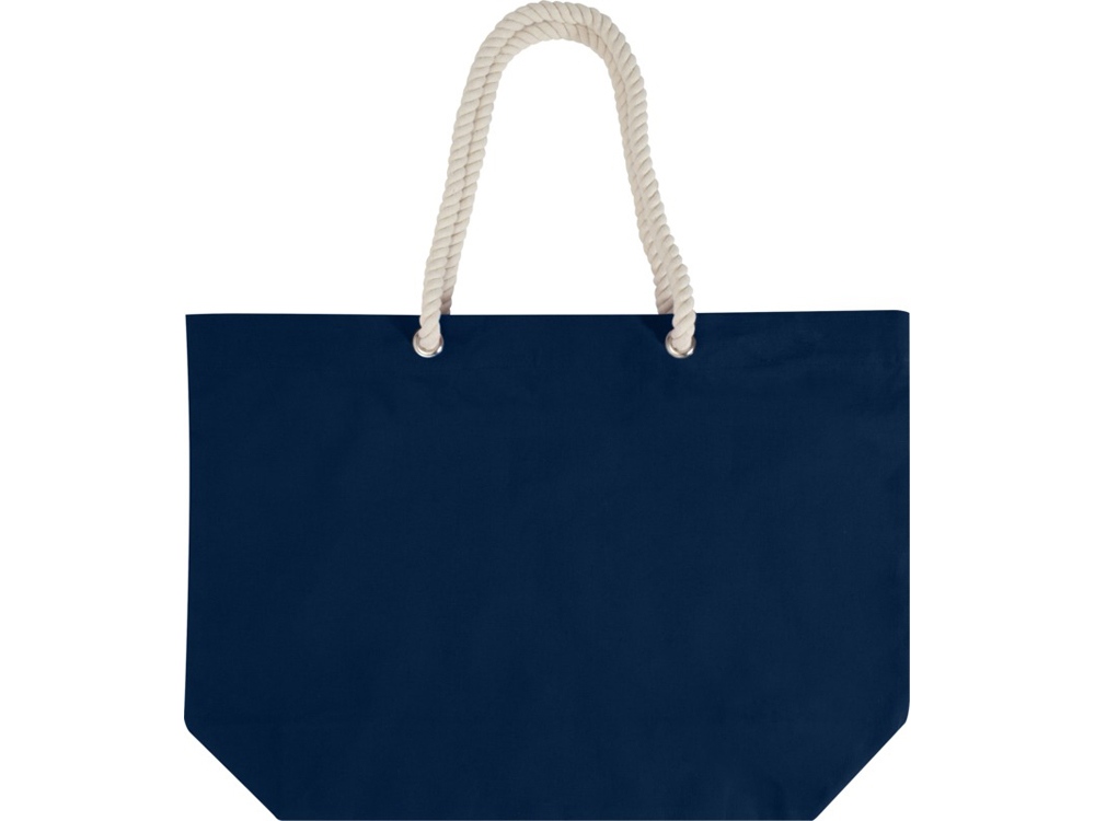 Florida пляжная эко-сумка из переработанного материала, сертифицированного по стандарту GRS, плотностью 270 г/м² 18L - Темно - синий