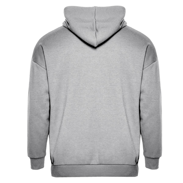 Худи унисекс STAN оверсайз интерсофт 320, 69, Серый меланж,  (50/60)  (56/XXXL)