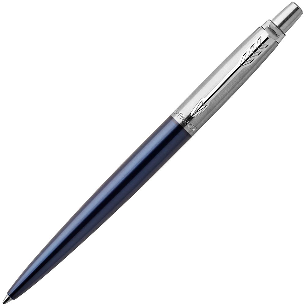 Ручка шариковая Parker Jotter Royal Blue CT с логотипом Parker | Print Logo