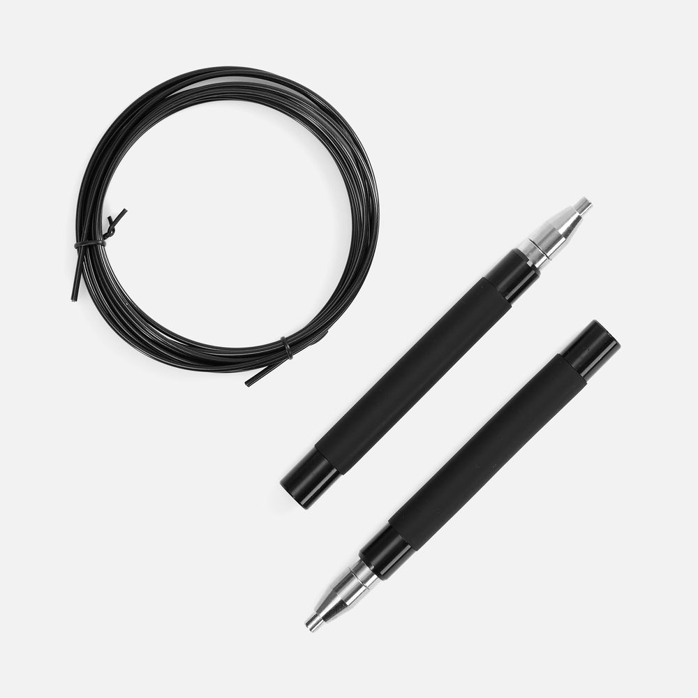 Скоростная скакалка Profi Comfi — пример нанесения логотипа (Molti) | Print Logo