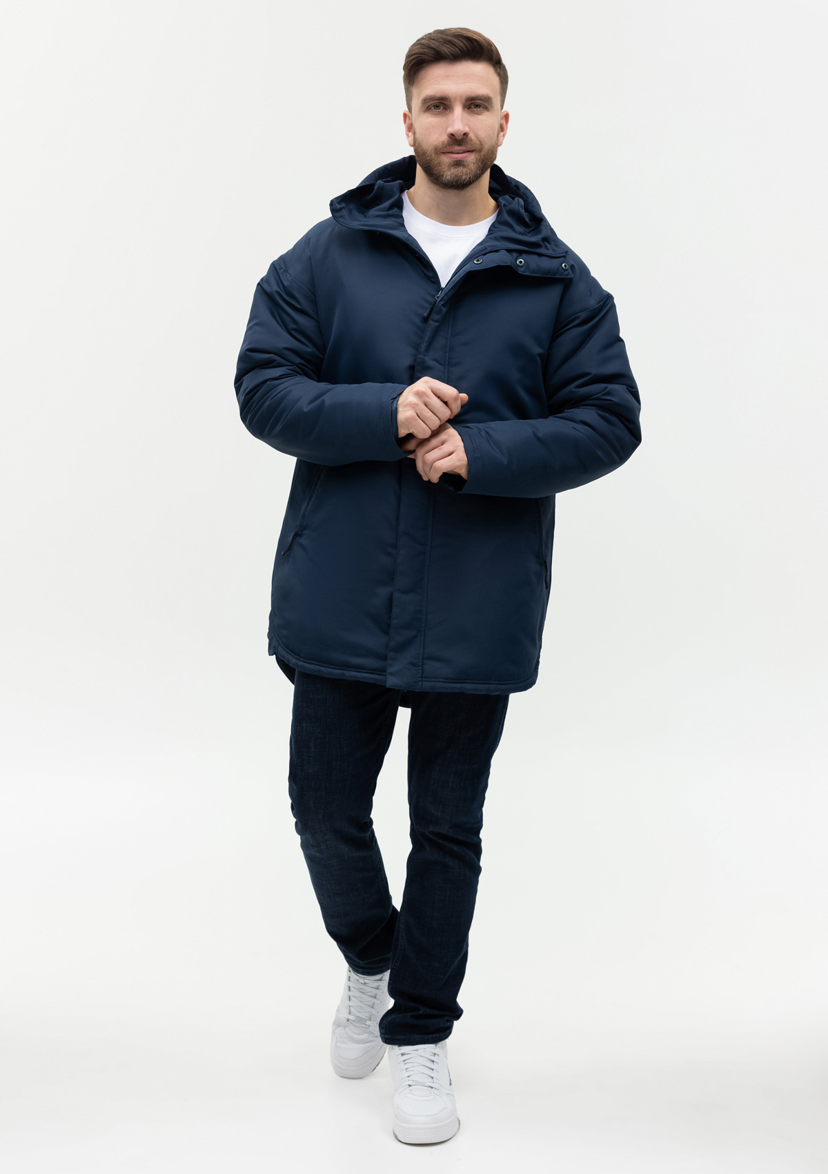 Куртка утепленная мужская STAN, 180,73, Тёмно-синий,  (46)  (52/XL)