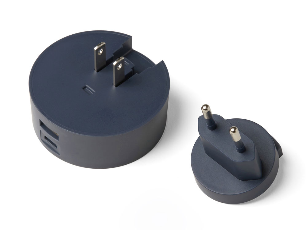 Адаптер питания USB Poweron, темно-синий