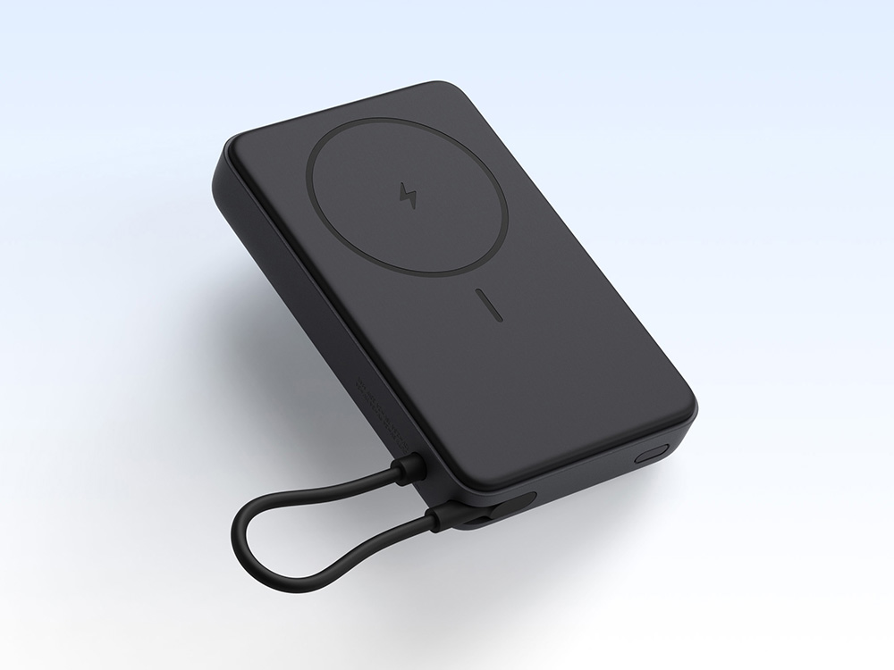 Внешний аккумулятор Xiaomi Magnetic Power Bank 10000 with Built-in Stand Black