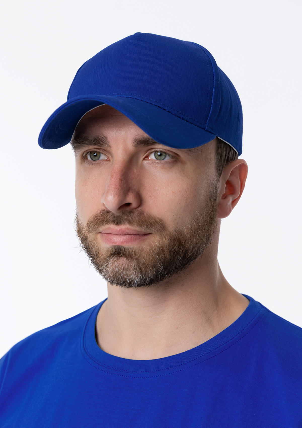 Футболка унисекс без бокового шва STAN хлопок 160, 02, Синий,  (16/1)  (48/M)