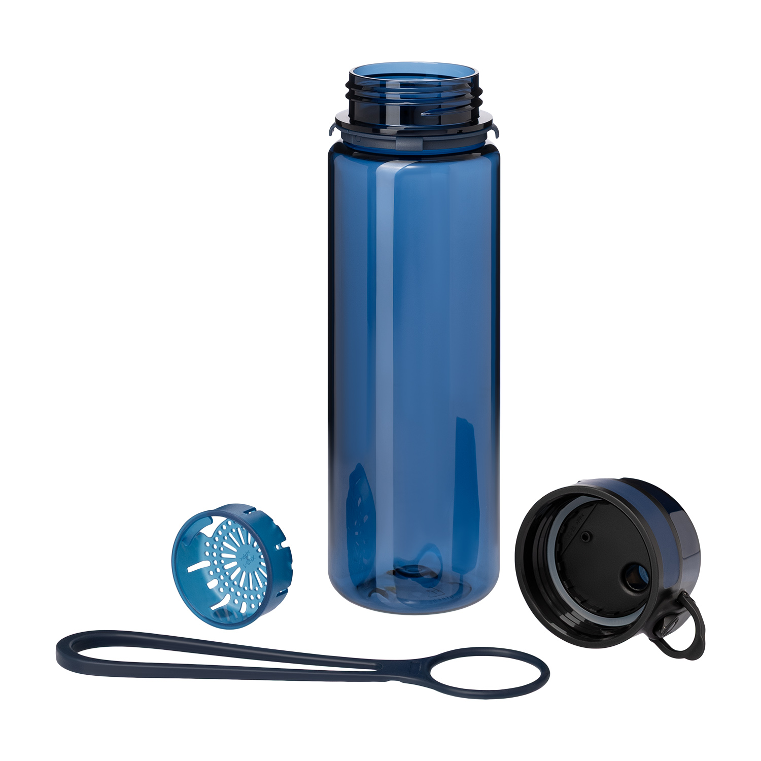 Бутылка для воды Комо, синяя