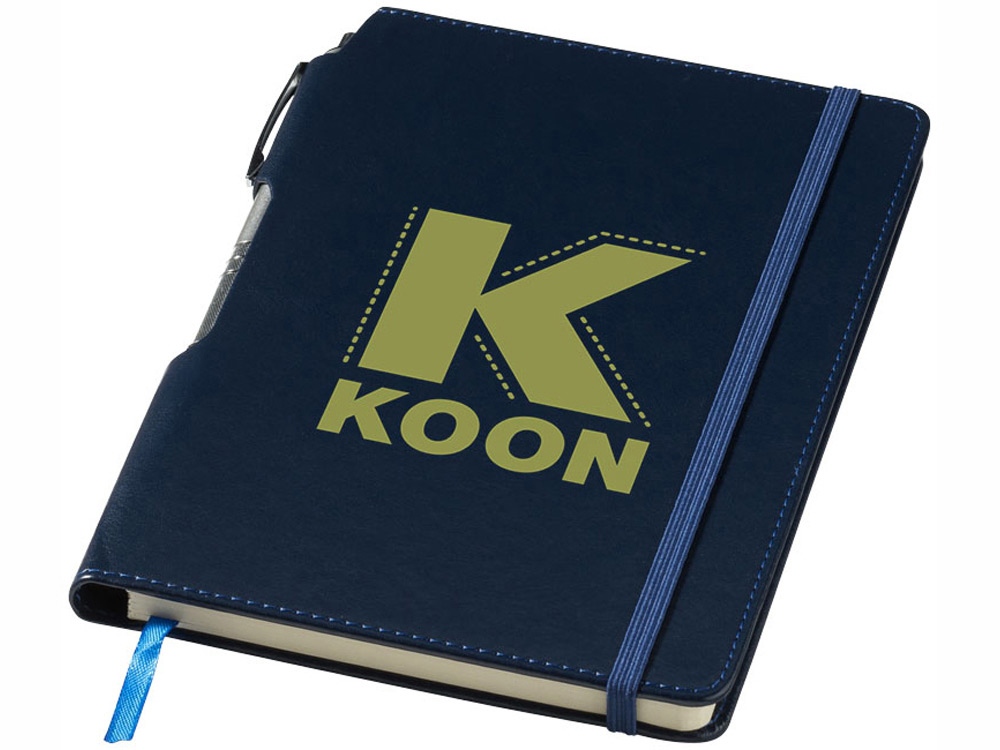 Блокнот А5 Panama с ручкой, синий