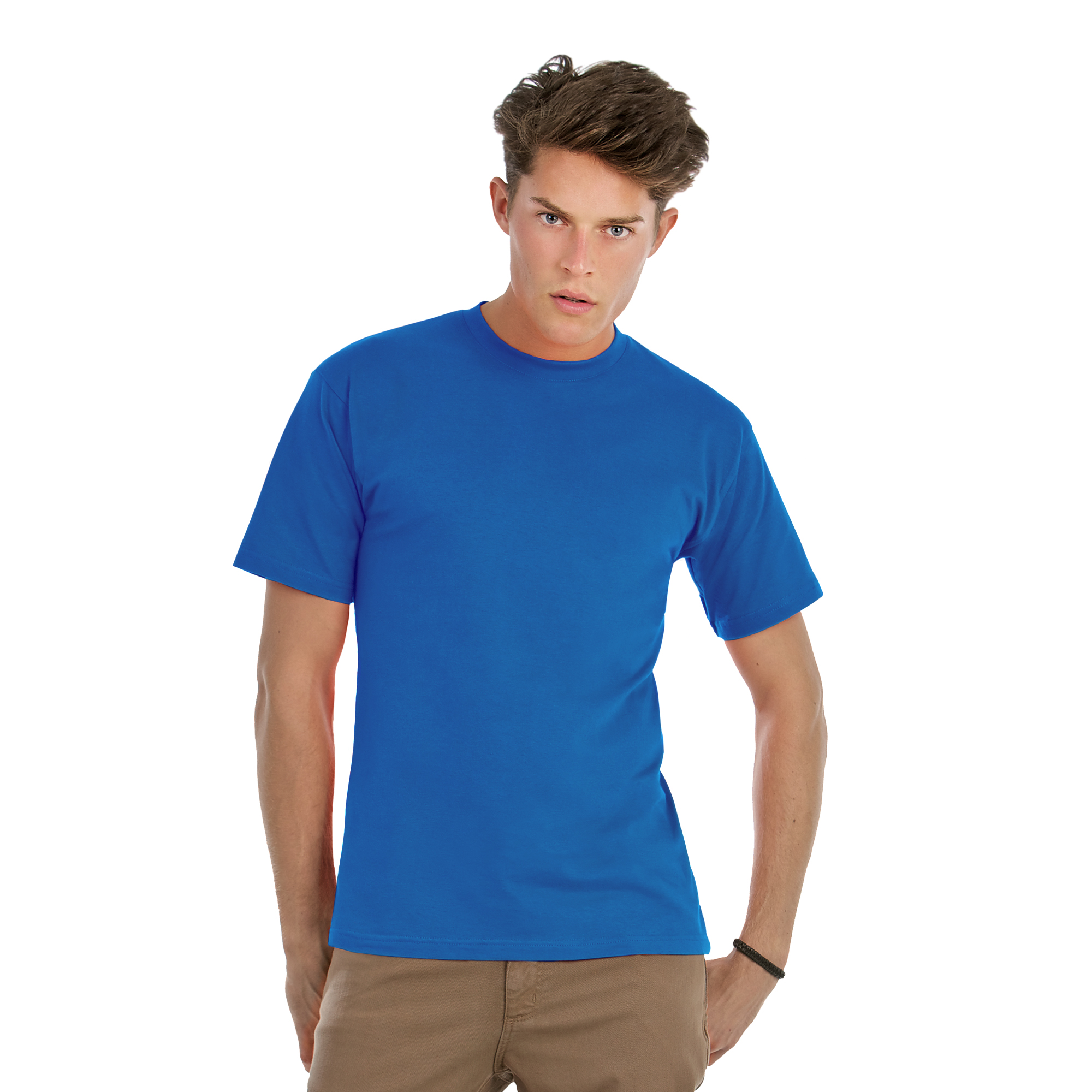 Футболка Exact 190, желтая/gold, размер M, белый