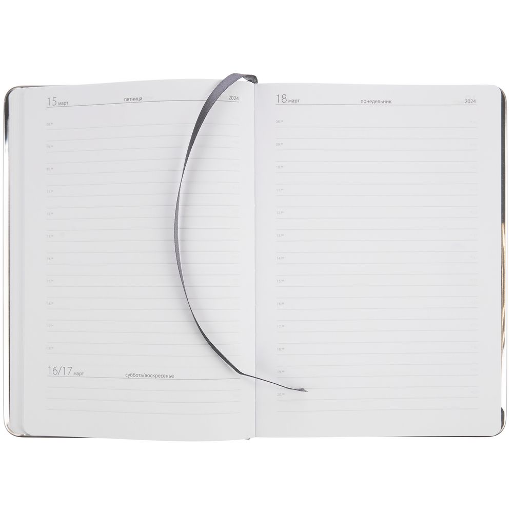 Ежедневник Metal Frame на заказ, датированный фото на сайте Print Logo.