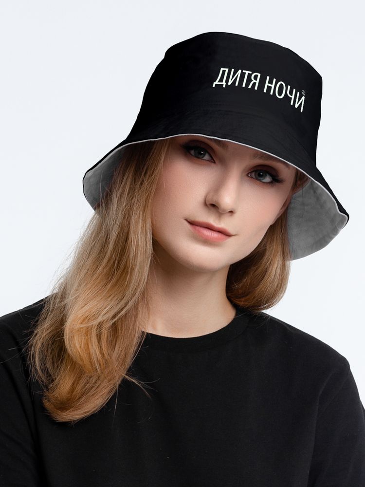 Панама Drunk со светящимся принтом