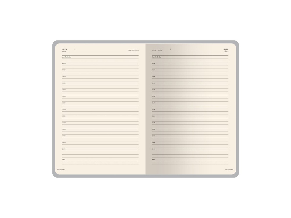 Ежедневник недатированный А5 Classic, серый