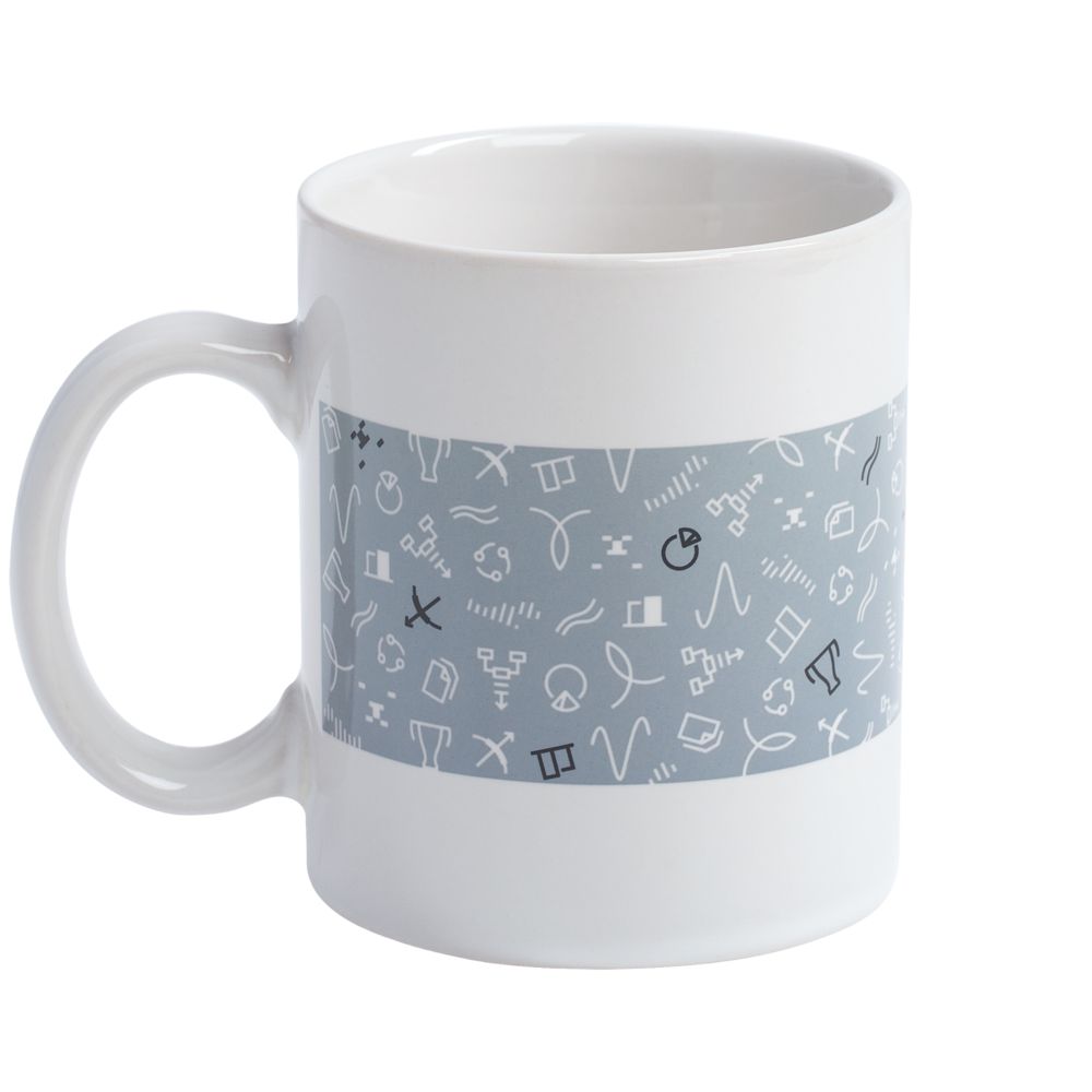 Кружка «Бизнес-зодиак. Рыбы» — пример нанесения логотипа () | Print Logo