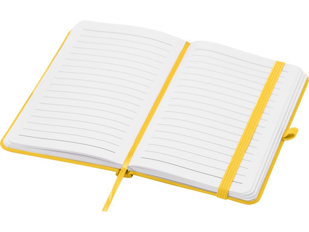 Блокнот Spectrum Plus формата A6 в твердой обложке - Желтый