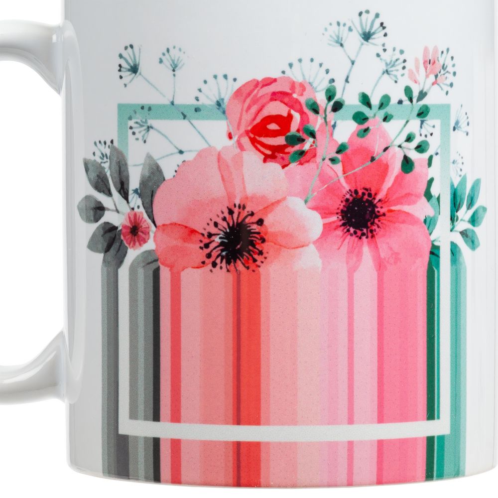 Кружка Bloom — пример нанесения логотипа (Принтэссенция) | Print Logo