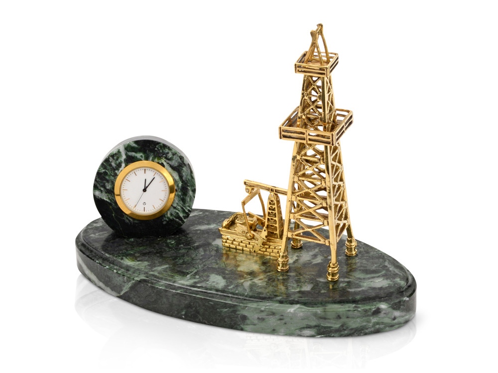 Настольный прибор Нефтяная симфония с логотипом  | Print Logo