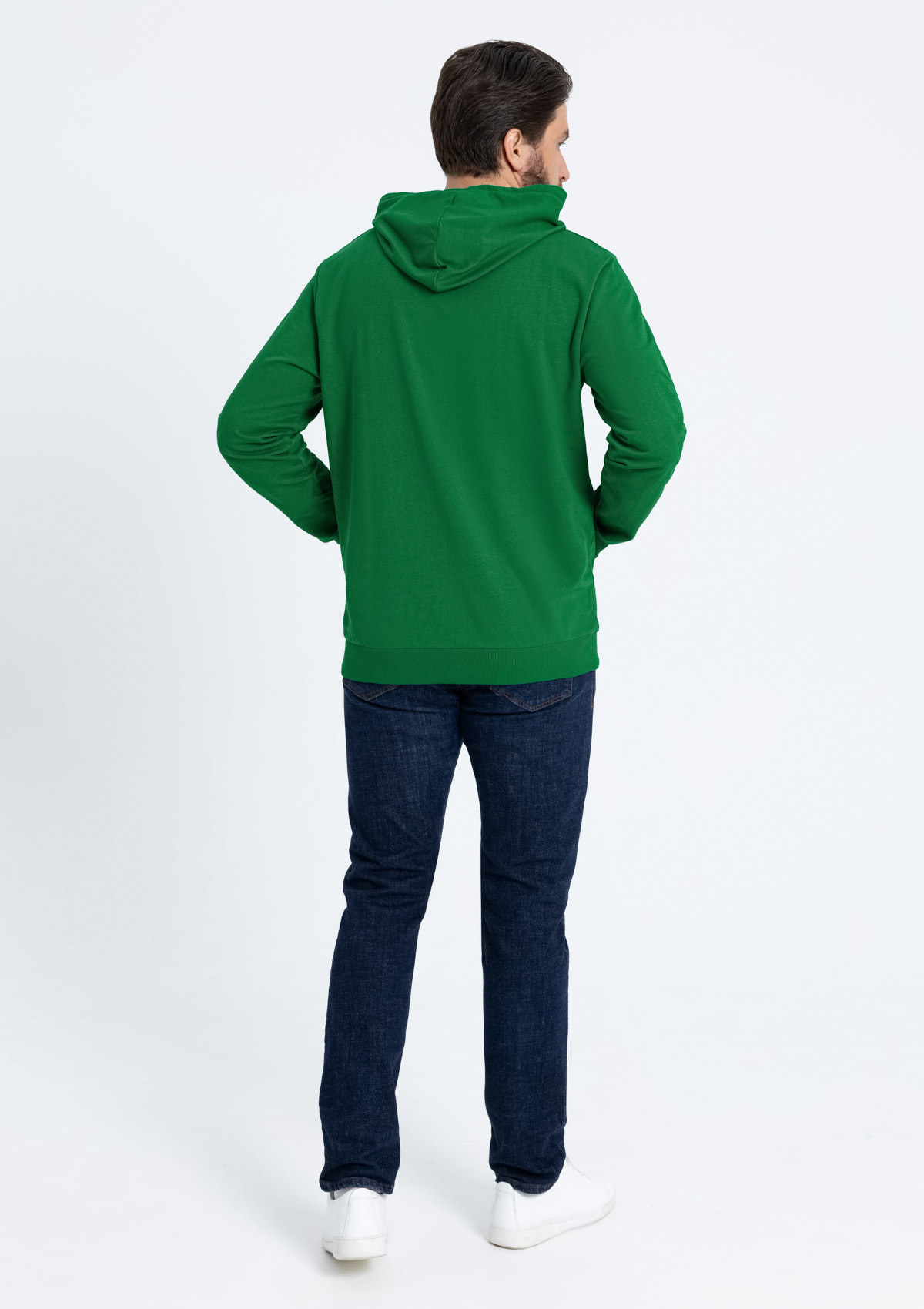 Худи унисекс STAN футер без начёса 260, 23, Зелёный,  (30/1)  (56/XXXL)