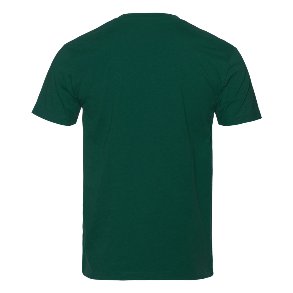 Футболка мужская STAN хлопок 180, 08, Тёмно-зелёный,  (130)  (48/M)