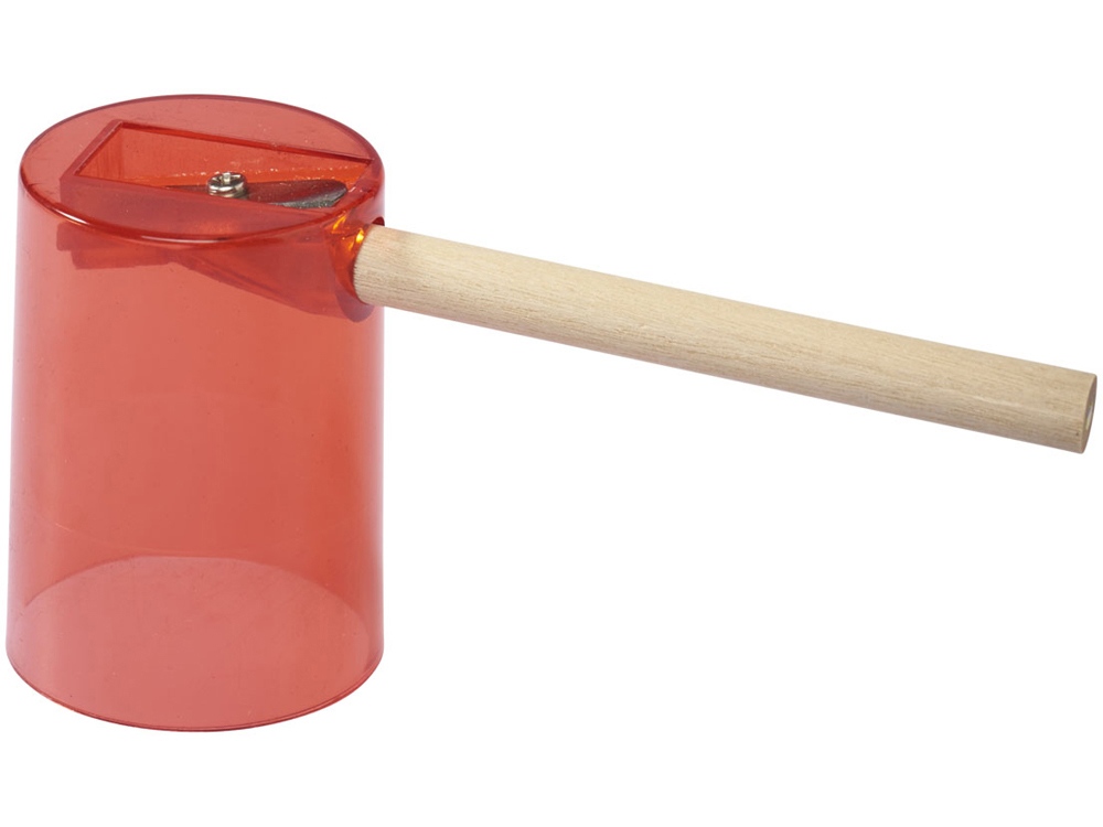 Набор карандашей 12 единиц, натуральный/красный