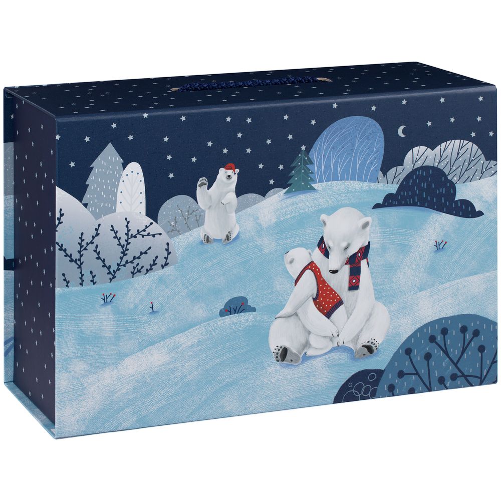 Коробка Polaria — пример нанесения логотипа (сделано в России) | Print Logo