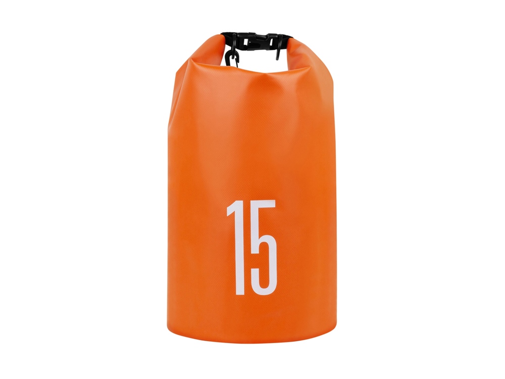 Водонепроницаемая сумка-мешок DryBag 15 с логотипом Rombica | Print Logo