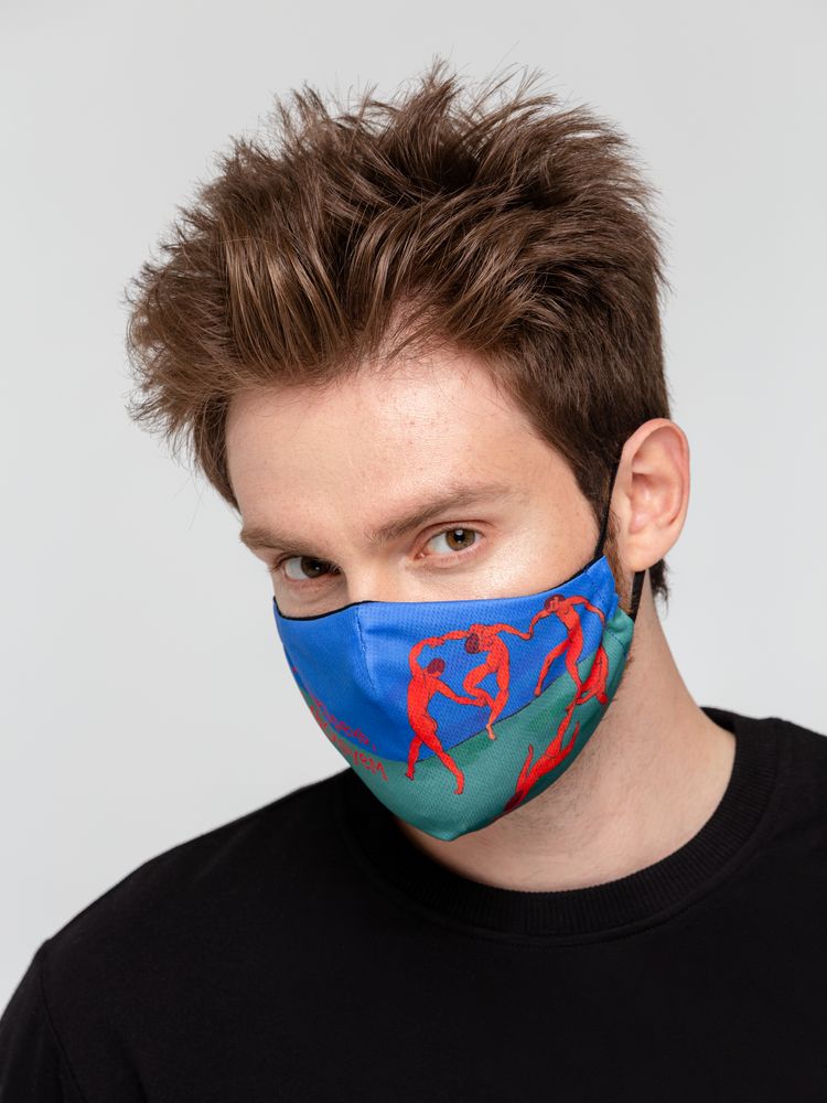 Маска для лица «Цмок» с логотипом Соль | Print Logo