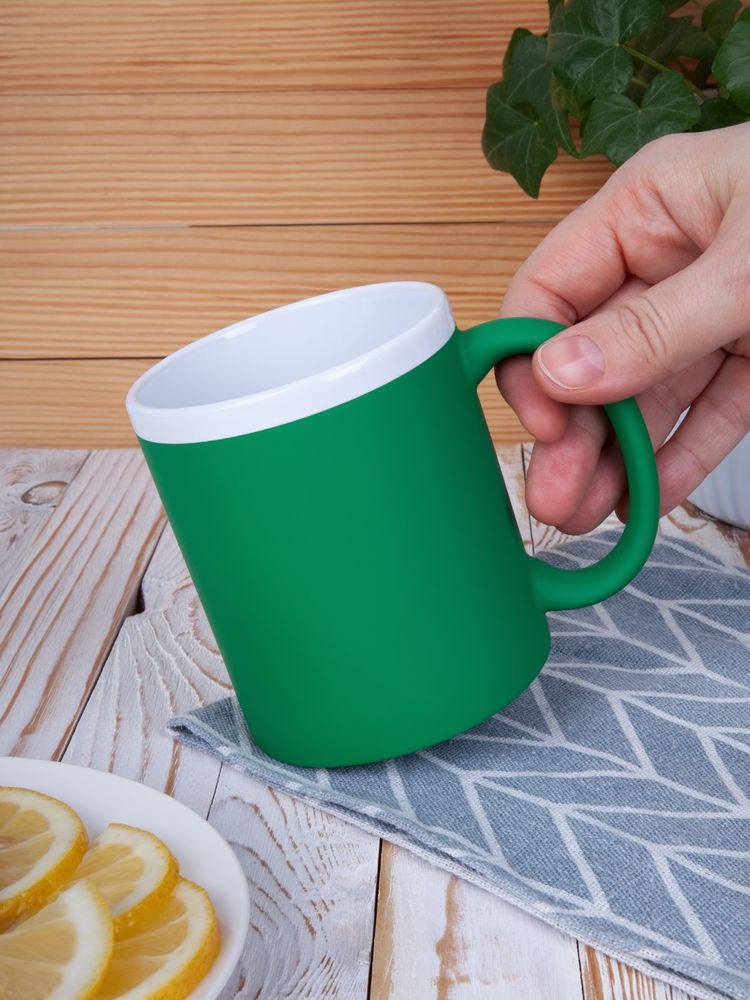 Кружка StopSpot с покрытием софт-тач