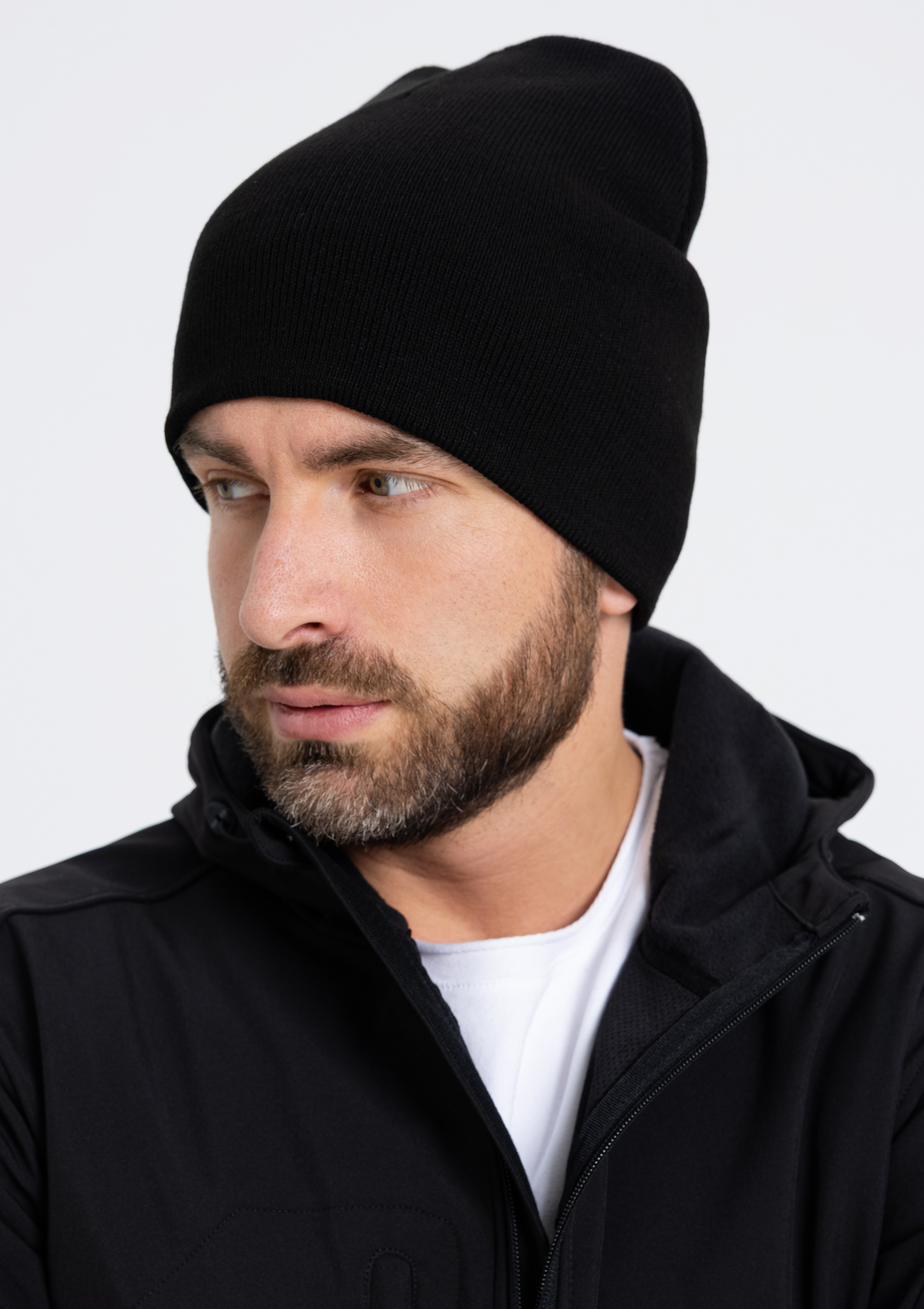 Шапка STAN акрил 116, Чёрный,  (20)  (56-58/ONE SIZE)