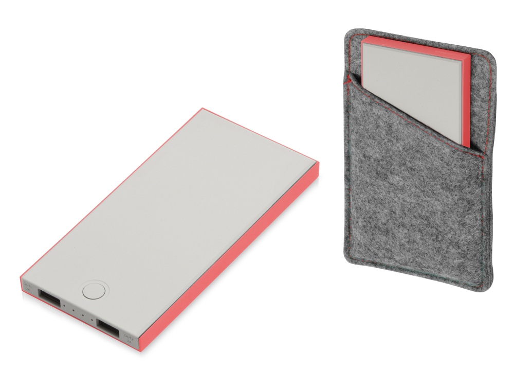 Внешний аккумулятор NEO NS100R, 10000mAh с логотипом Rombica | Print Logo