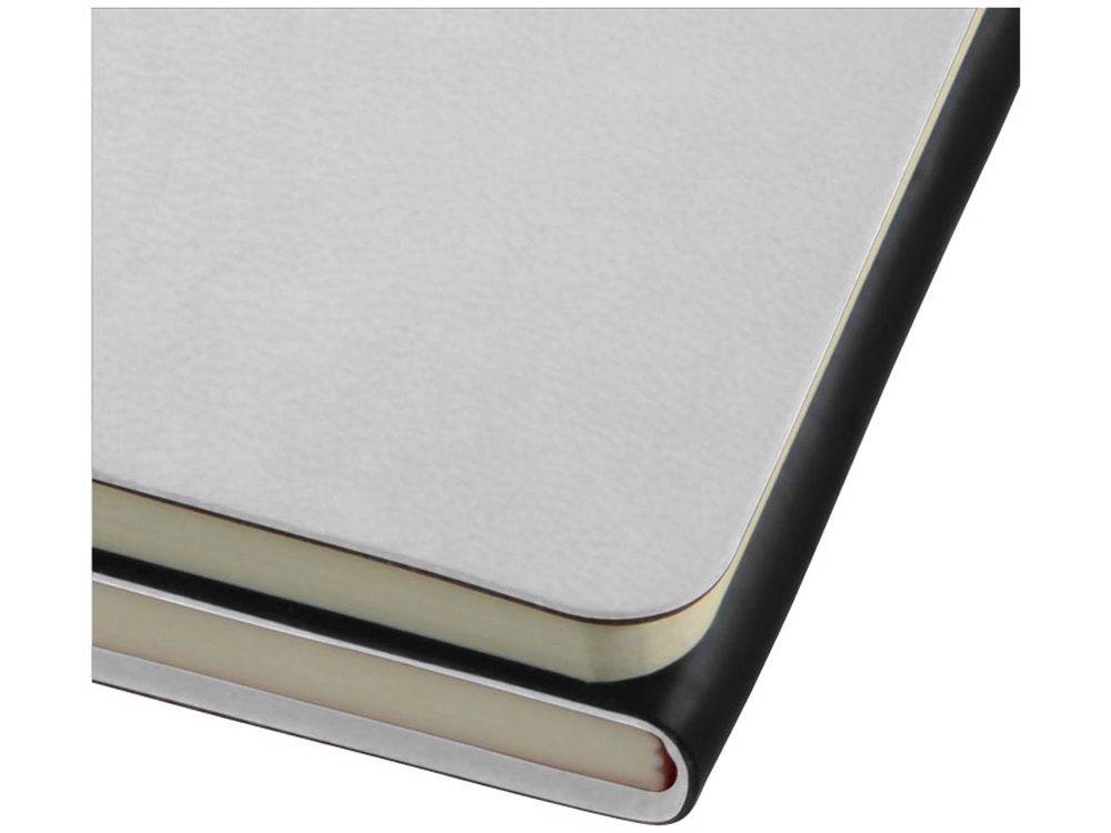 Блокнот А5 Doppio, черный/белый