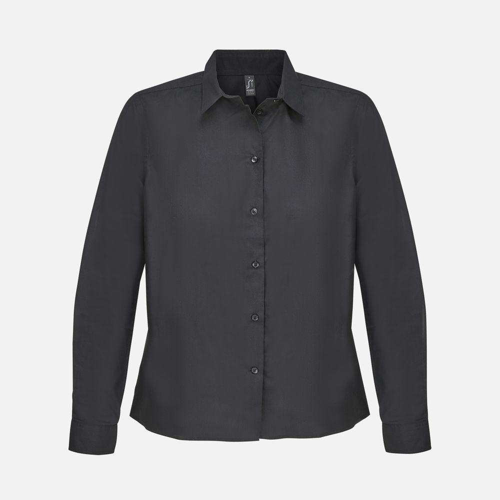 Рубашка женская Bailey Women с логотипом Sol's | Print Logo