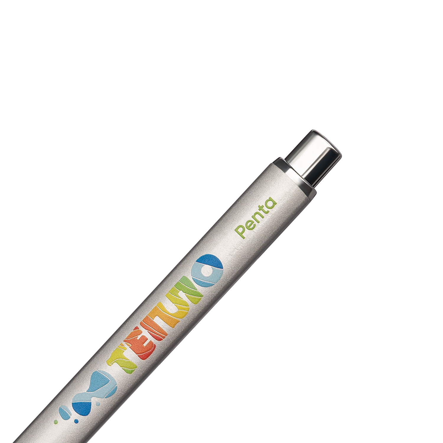 Шариковая ручка Пента (Penta), серебро