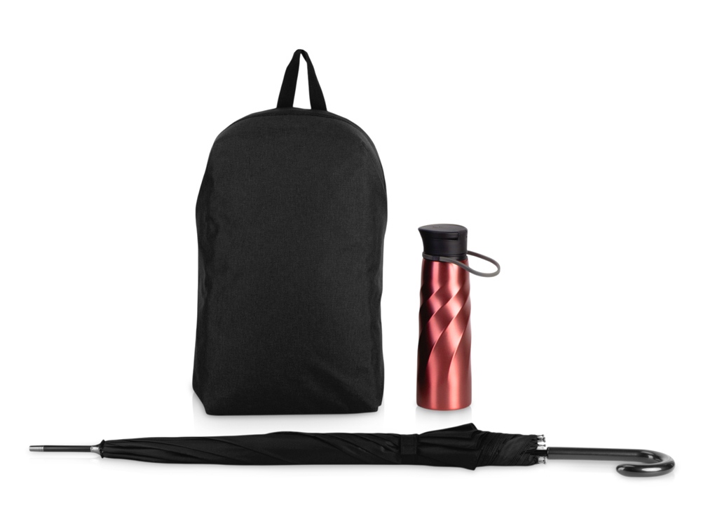 Набор с бутылкой и зонтом Water element с логотипом  | Print Logo