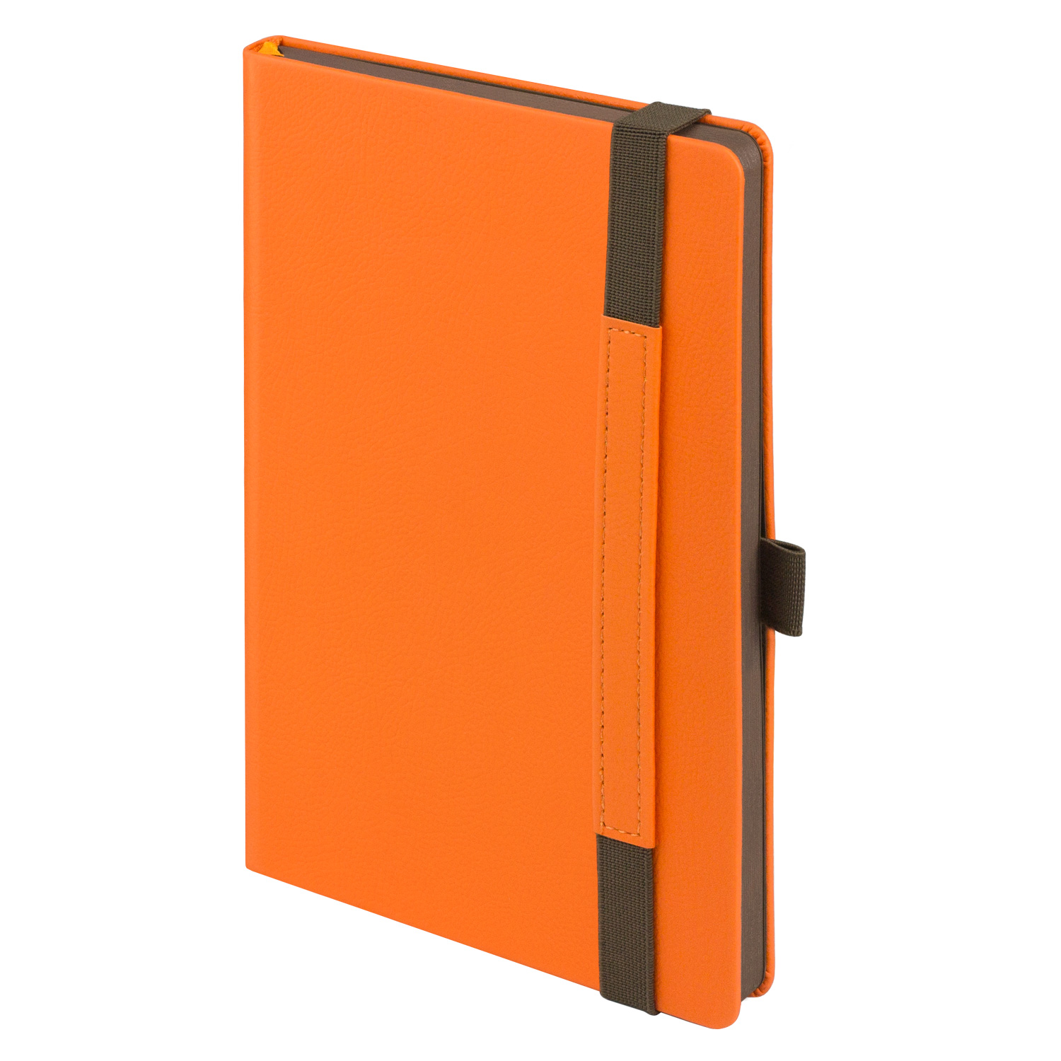 Ежедневник Marseille soft touch недатированный, оранжевый фото на сайте Print Logo.