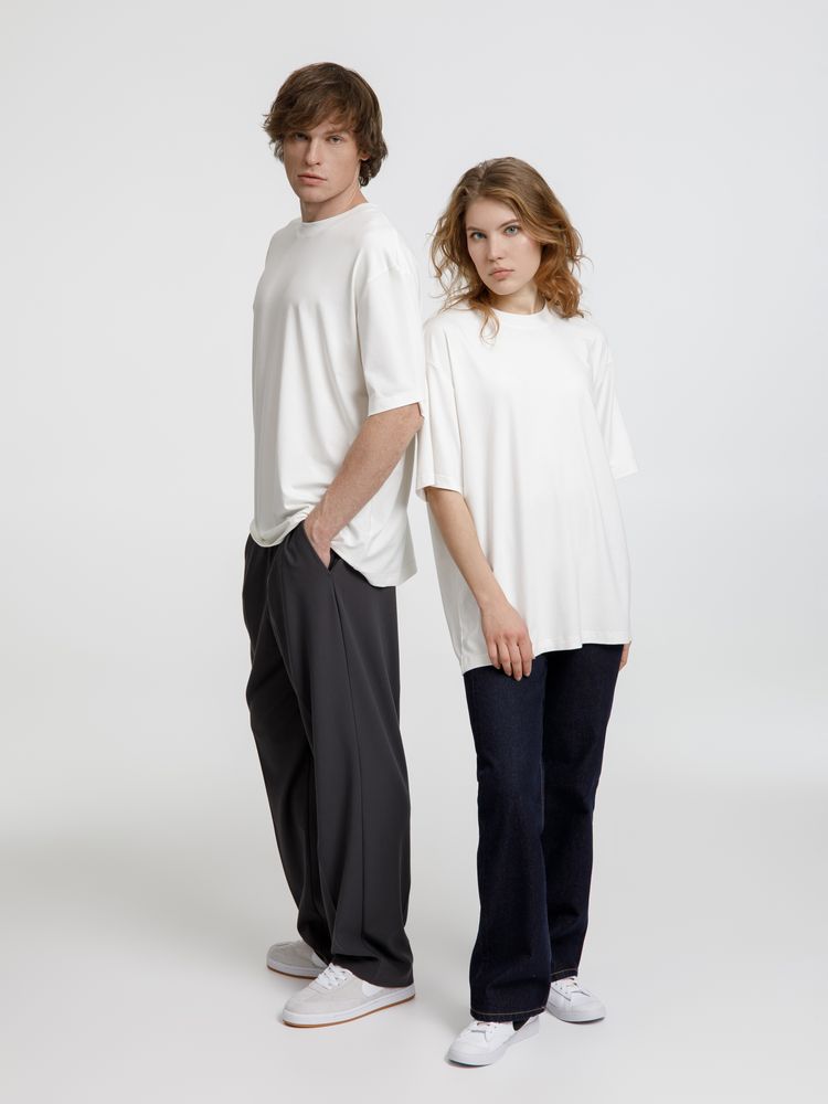 Футболка оверсайз унисекс Lavinia, белая, размер XL/XXL