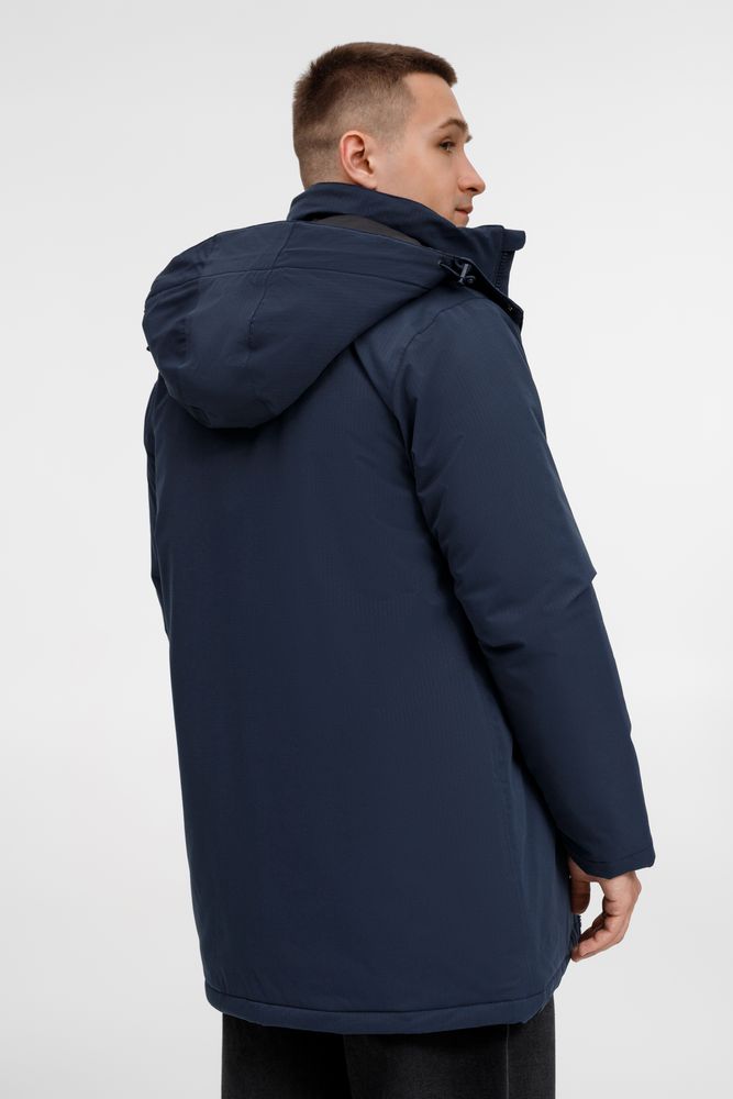 Куртка-парка унисекс Sfera, темно-синяя, размер XL