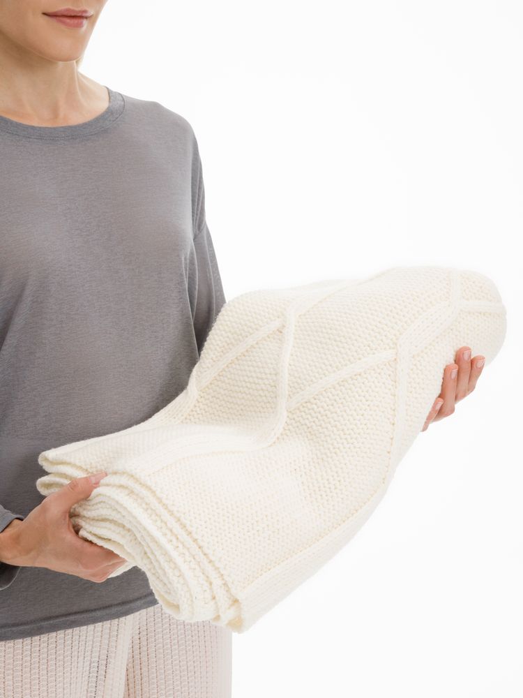 Плед Curve Verve фото на сайте Print Logo.