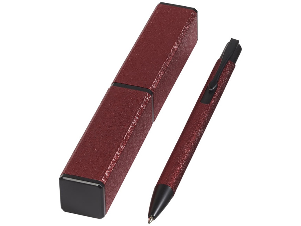 Ручка металлическая шариковая Presence, красный