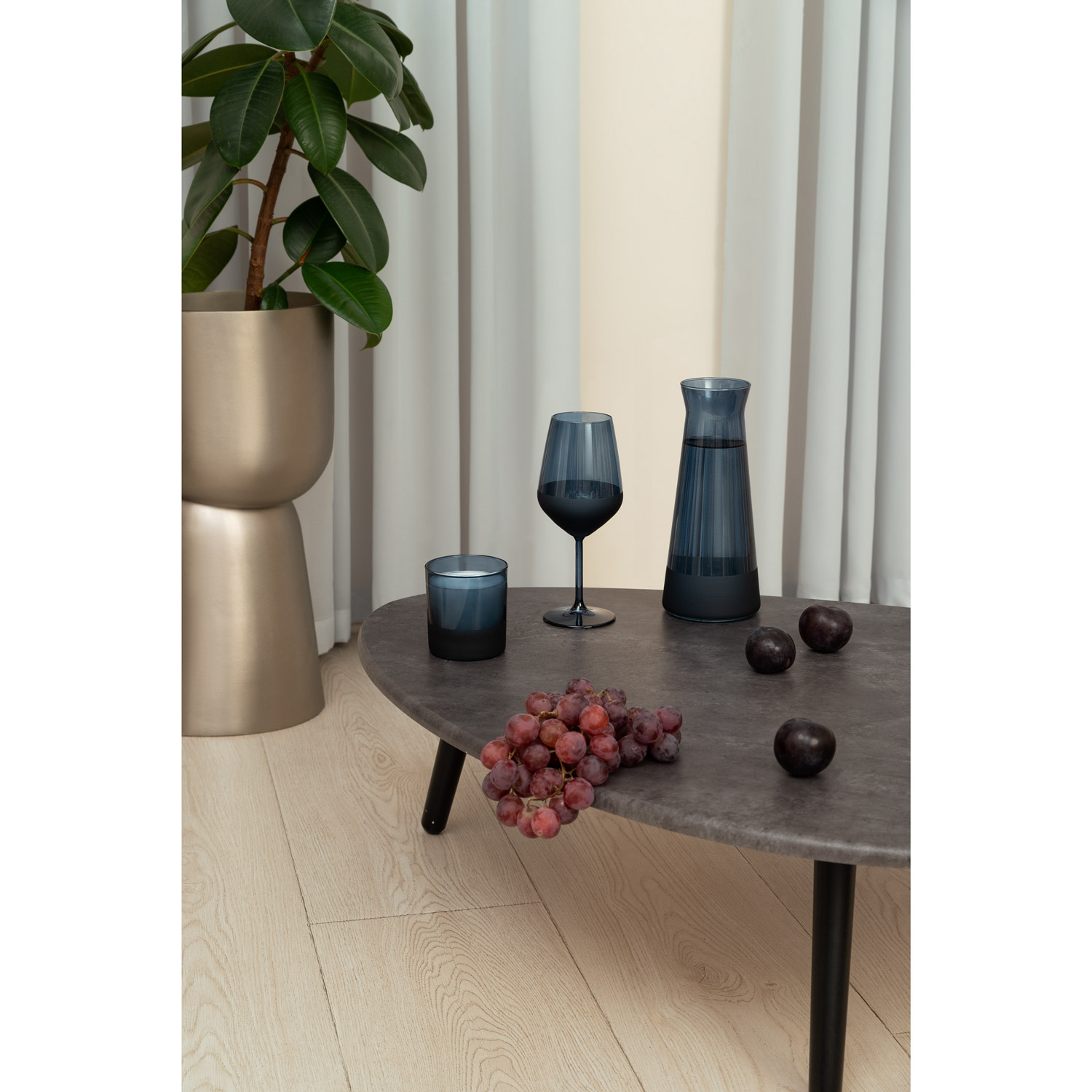 Бокал для вина Сапфир (Sapphire), синий