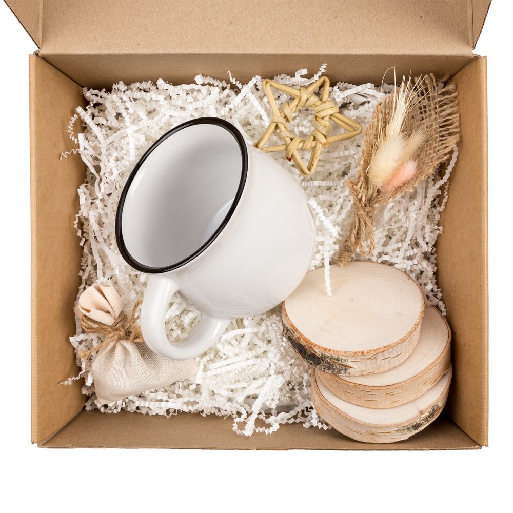 Букет сухоцветов Adorno — пример нанесения логотипа () | Print Logo