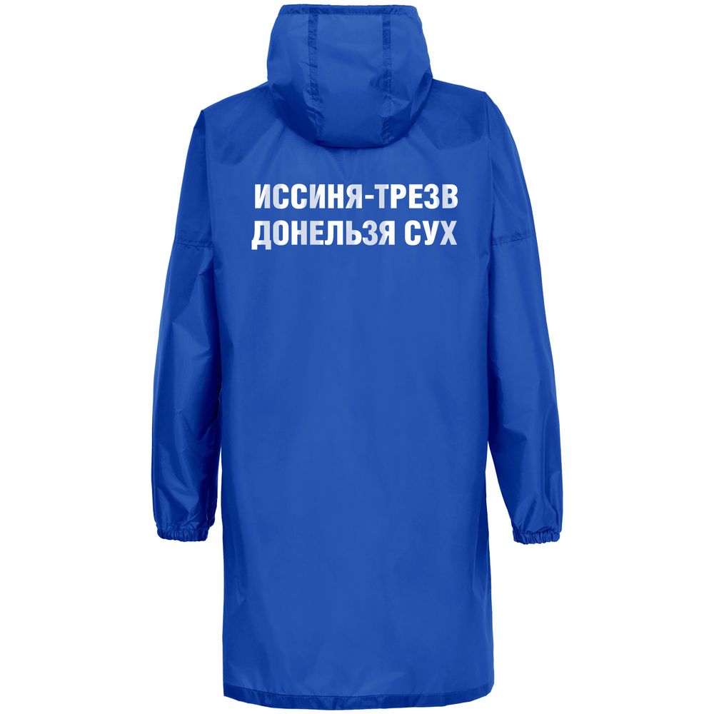 Дождевик «Иссиня-трезв» — пример нанесения логотипа (Соль) | Print Logo