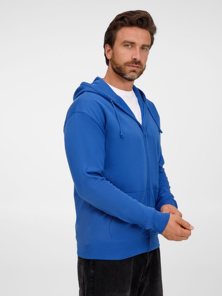 Толстовка унисекс Carter, ярко-синяя (royal), размер S